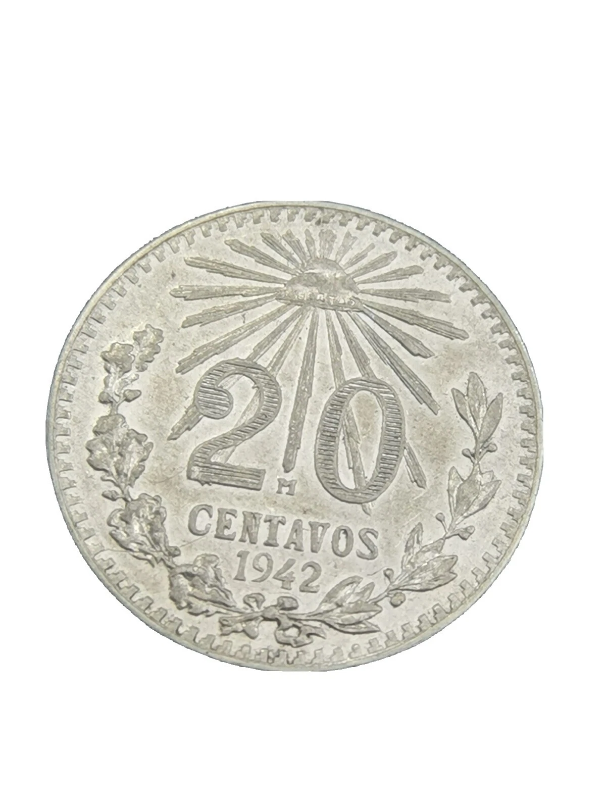 1942 Year Silver Mexican Coins