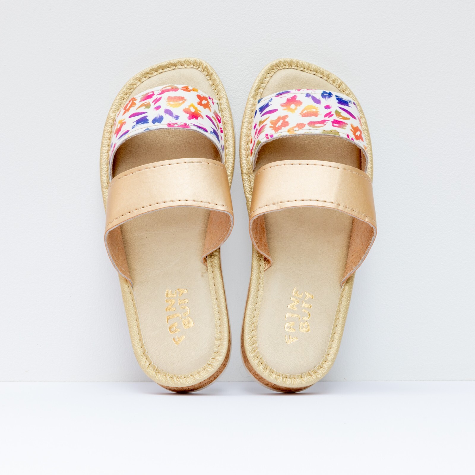 PANTOFOLA D’ORO Pantofole donna in pelle scarpe per la casa SUGHERO pantofole Polskie Kapcie NOVITÀ 2024!