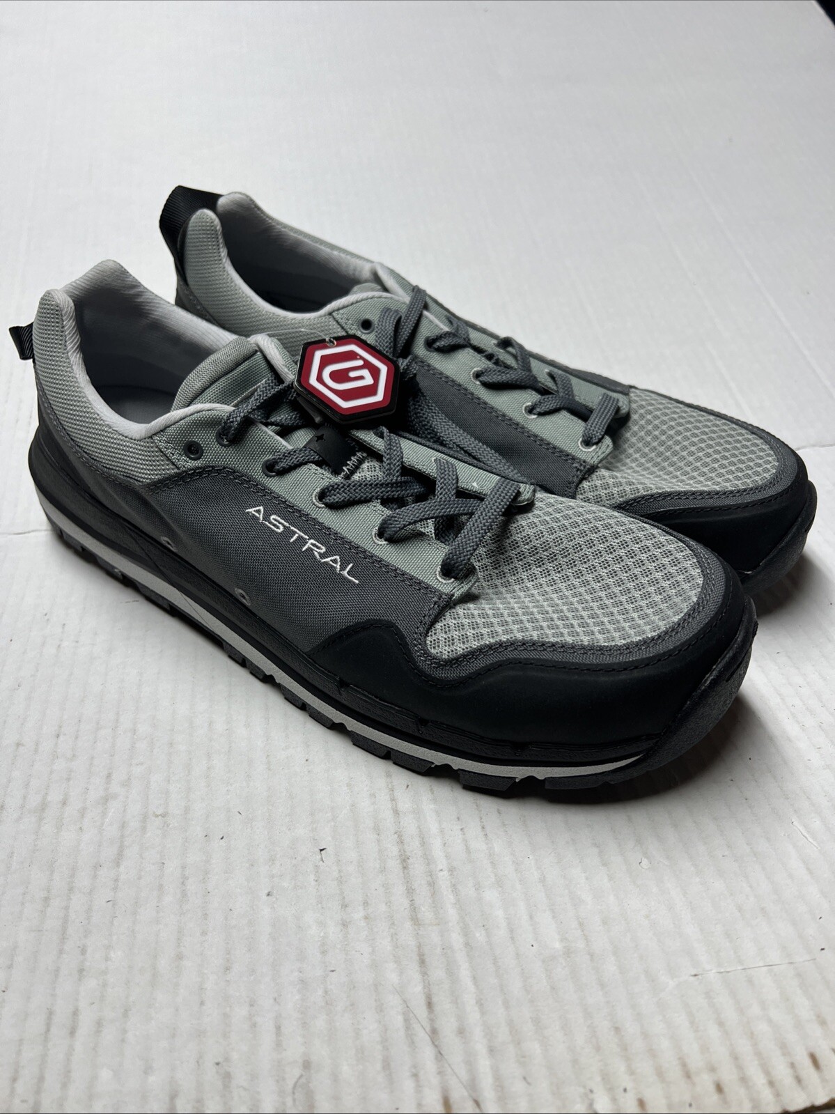 Astral TR1 Junction Hombres Talla 12 Azul Gris Anfibio Trail Zapatos Tenis Nuevos
