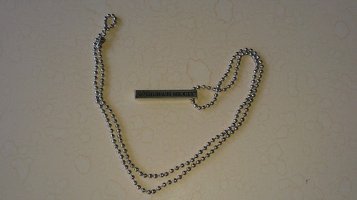 COLORADO ROCKIES MLB CHARM & BAR NECKLACES AND 2 CHARM BRACELETS "BRAND NEW" - Picture 6 of 10