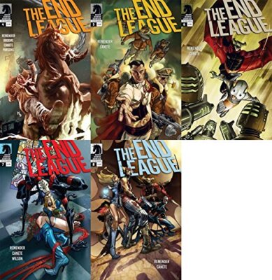The End League #4-8 (2008-2009) Dark Horse Comics - 5 Comics