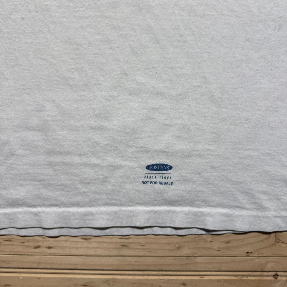 复古 90 年代 Y2K Jostens 99 级时间边缘图形衬衫 XL 码 — 第 4/4 张图片