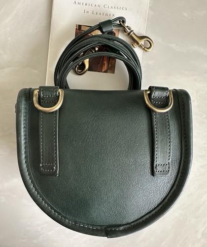 BOLSO CINTURÓN COACH VINTAGE PEQUEÑO VERDE MINI BANDOLERA CONVERTIBLE 9826 EE. UU. - Imagen 4 de 17