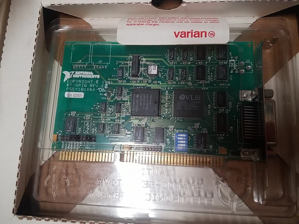 National Instruments AT-GPIB ASSY 181060-01 Interface Card - Image 3 of 3