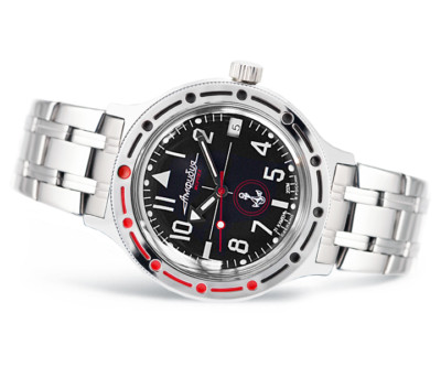 Vostok Amphibia 420959 Watch Marines Diver Mechanical Automatic