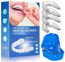 Protector Bucal para Dientes Retenedor Dental Protector Nocturno Anti Bruxismo