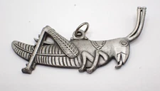 Faneuil Hall Grasshopper Vane Fob Pendant/Keychain, A.E. Forgione 1976 Boston