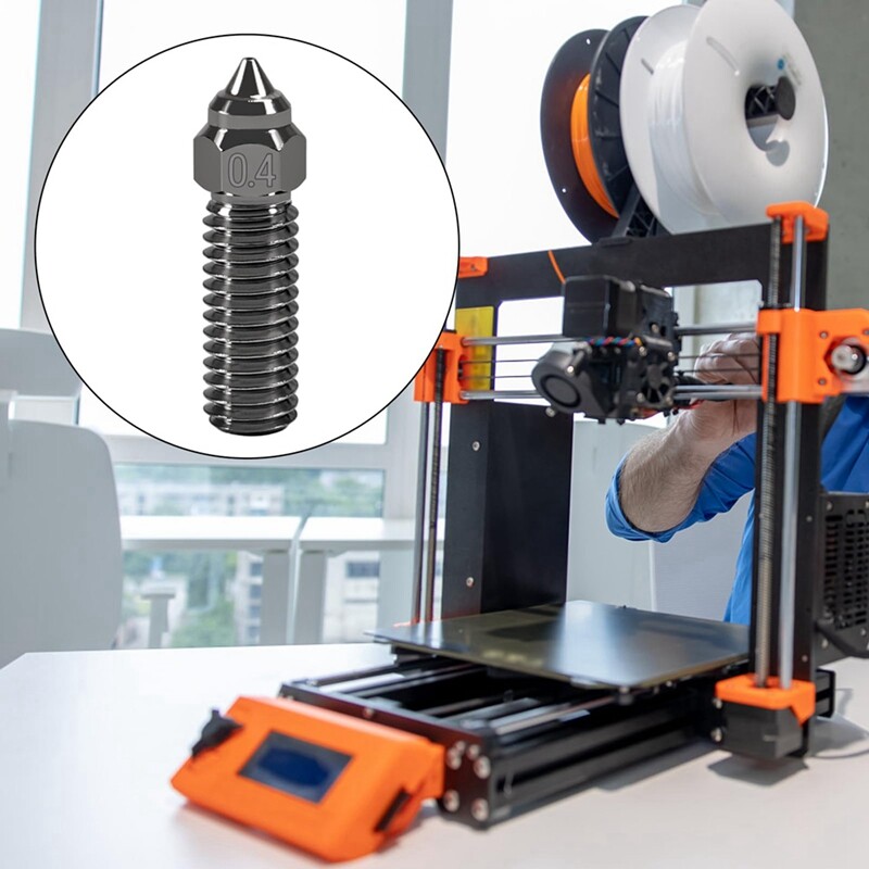 Lot De 5 Buses En Acier Trempé 0.4 Mm Pour Imprimantes 3D Bambulab P1P, P1S, X1, X1C, X1E