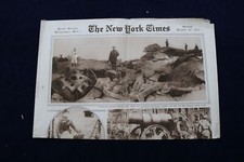 1914 OCTOBER 18 NEW YORK TIMES PICTURE SECTION - WORLD SERIES - NP 8880