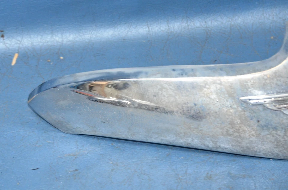 Jaguar MK VIII 8 Mark IX 9 cromo capó parrilla bisel superior berlina MK9 MK8 OEM Foto 3 de 4