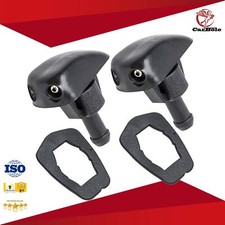 Adjustable DUAL Hole Windshield Washer Nozzle Wiper Water Spray Jet Universal