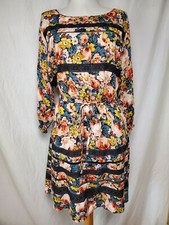 Holding Horses Garden Lace Mini Dress Sz S Fit & Flare Floral Anthropologie