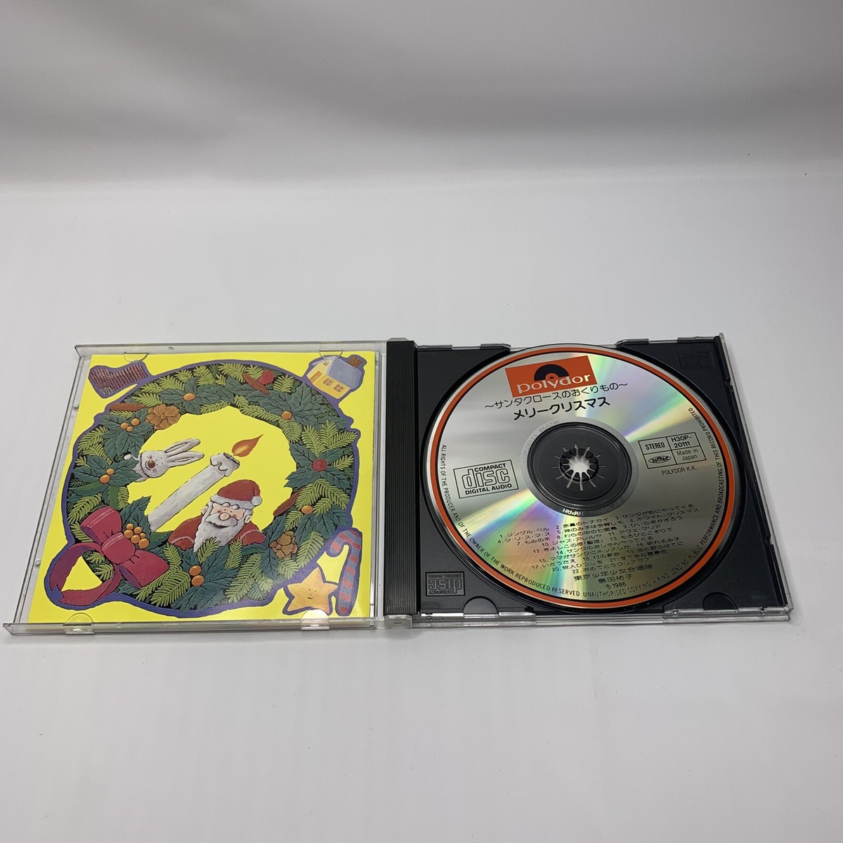 Santa Claus Merry Christmas CD Japanese 1986 Polydor Japan