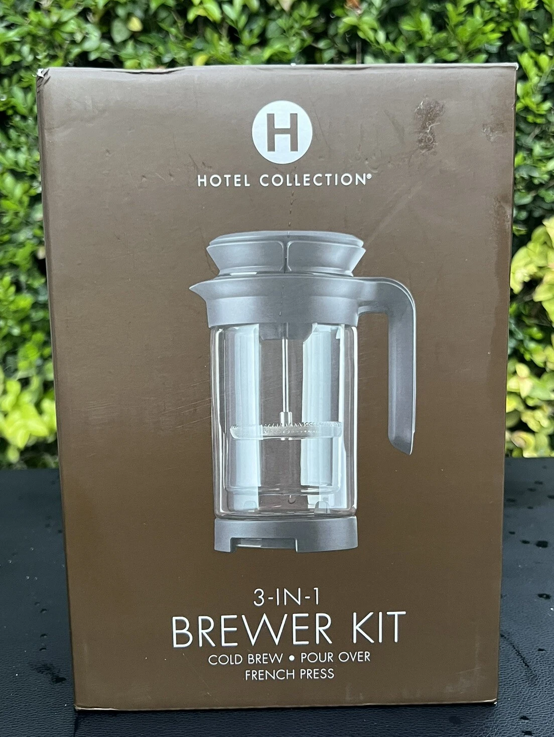$115 Hotel Collection 3 In 1 Brewer Kit Cold Brew Pour Over French Press