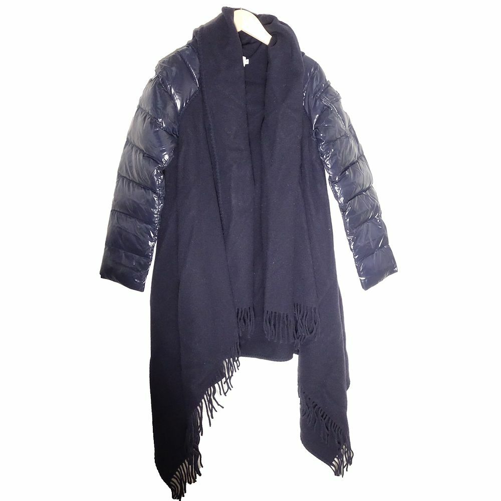 Authentic MONCLER Shawl Down Wool 