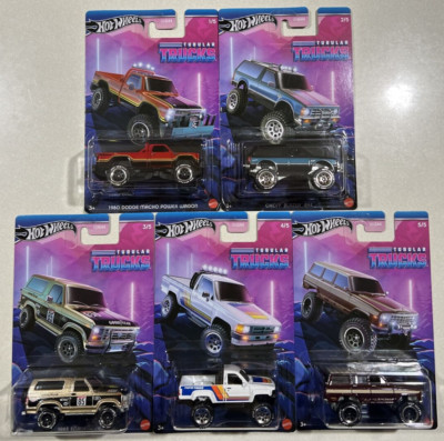 コンプリート　5台セット　ホットウィール　SHOP TRUCKS 2018 Hot Wheels Car Culture Shop Trucks Complete Set of 5