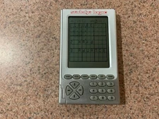 Sudoku Logic Number Puzzle Handheld Electronic LCD Game Tested & Working