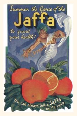 Vintage Journal Jaffa Orange Crate Label by Found Image Press, Found Image Pr...