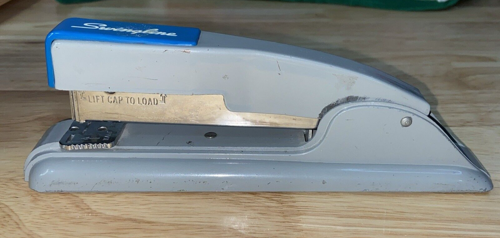 Vintage Gray Swingline #27 MCM Metal Stapler 8.5 Inch USA Mid-Century Office Desk-image