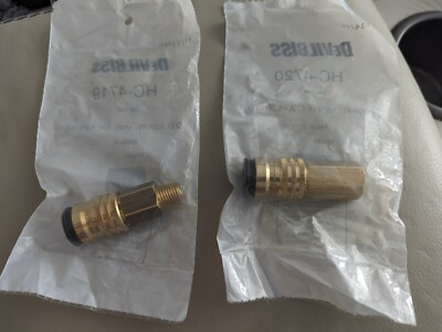 #ad DeVilbiss 240148 Or 240147 Quick Disconnect High Flow Steel Coupler 1 4 Air $32.00