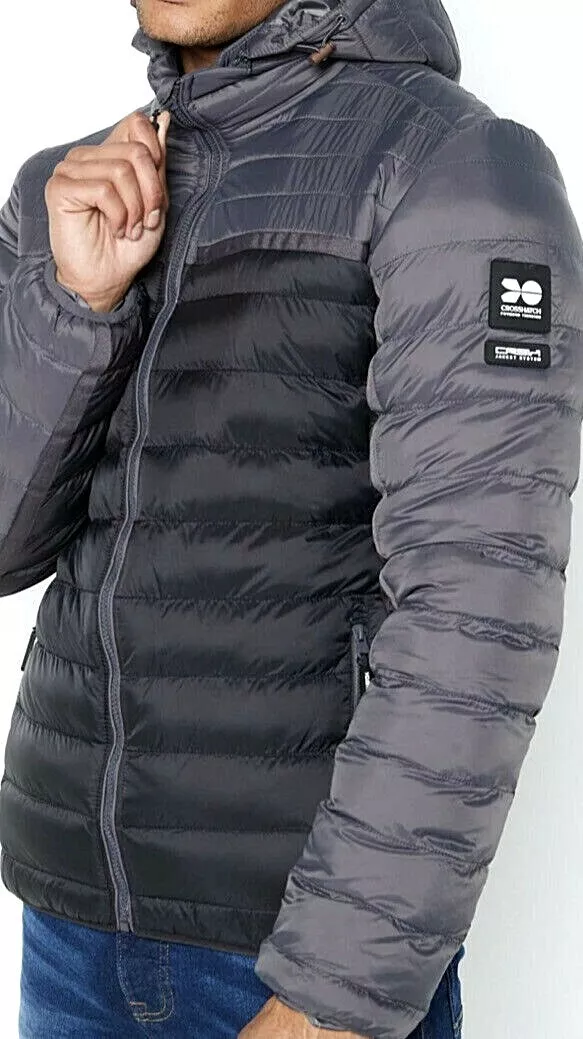 Mens crosshatch hotsell puffer jacket