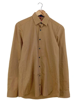 Ray Tricot Chemise Homme Marron Business Slim Fit Coton (EU 38, INT M) - Photo 1/4