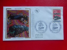 FDC sur soie 1er jour : 1986 MULHOUSE - Musées Techniques