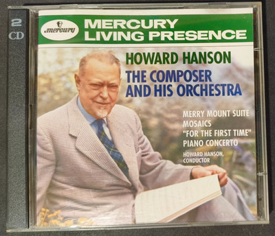 2CD MERCURY LIVING PRESENCE - HOWARD HANSON - DER KOMPONIST UND SEIN ORCHESTER