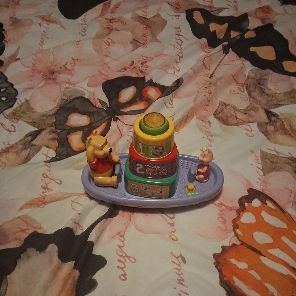 Vtech Winnie The Pooh Learning Stacker Baby Toy - Image 2 of 4