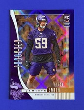 2019 Absolute Cameron Smith Vikings Blue Foil Parallel Rookie Card #172; #d /50. rookie card picture