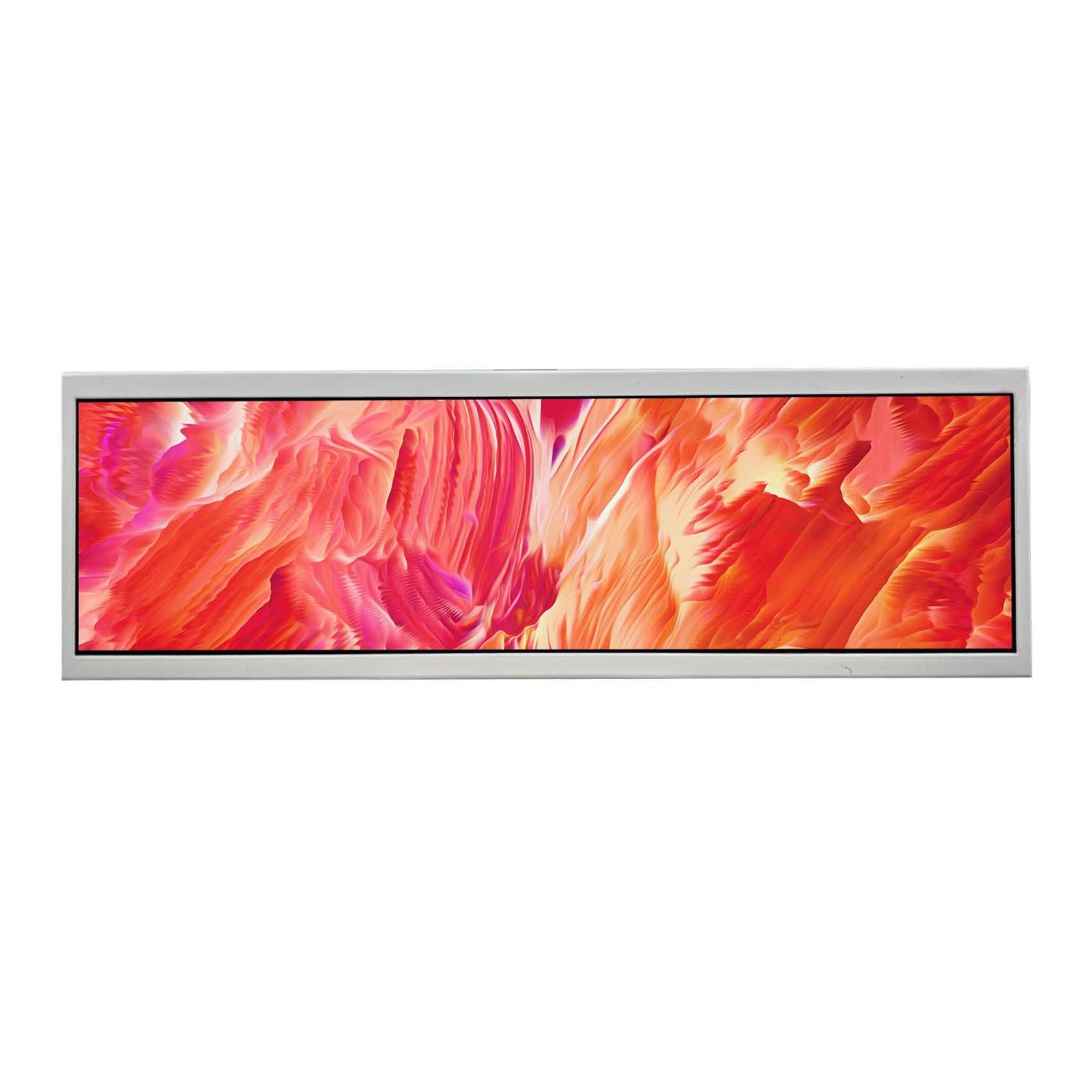 Moniteur LCD 14,5 pouces IPS Blanc pour affichage triple écran