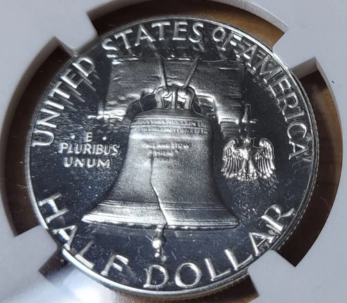 1962 50C (Proof) PF 68 Franklin Half DollarNGC certification  NO RESERVE!!!