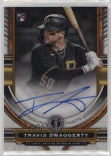 2023 Topps Tribute Tribute Auto Gold 40/75 Travis Swaggerty #TA-TS Auto s1i