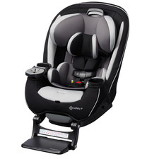 Grow and Go Extend  N Ride LX All-In-One Convertible Car Seat, Black Pepper