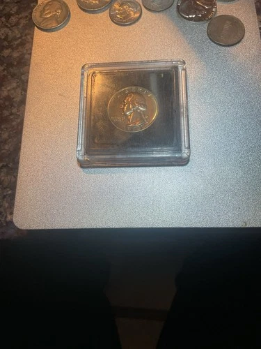 1964 Proof QUARTER HIGH GRADE AND LOTS OF Color. SILVER