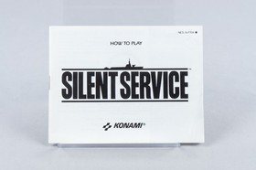 Nintendo NES *Silent Service* OVP CIB PAL B IV-EEC/FRA +