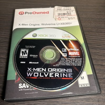 X-Men Origins Wolverine Uncaged Edition (Xbox 360, 2009) DISC Only