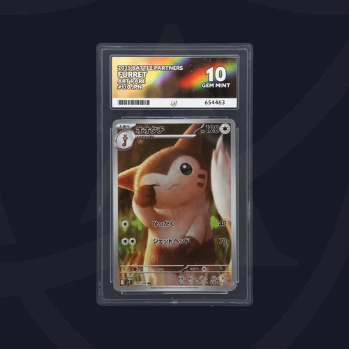 Furret 110/100 sv9 Battle Partners Ace Grading Gem Mint 10 Japanese