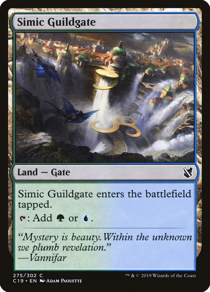 Simic Guildgate [Commander 2019] Near Mint