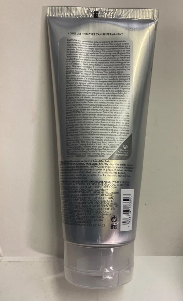 Pigmentos de color iónico 6 oz. Su elección, magenta, titanio o púrpura neón. Foto 2 de 4