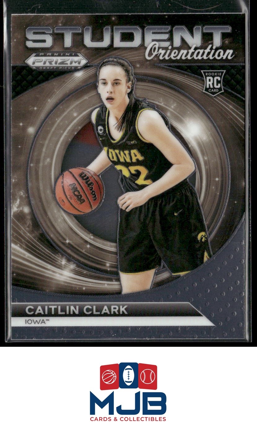 2024 Panini Prizm Draft Picks Caitlin Clark Student Orientation Rookie #22