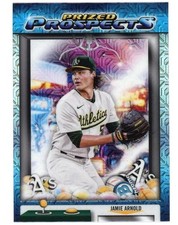 2025 Bowman Draft Mega Box #PP-11 Jamie Arnold Prized Prospects Mojo Refractor
