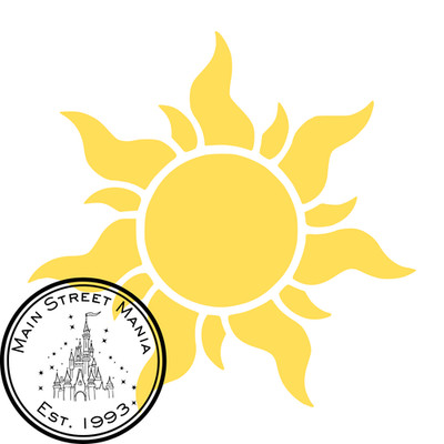 Tangled Sun Sticker Decal Rapunzel Disney Inspired