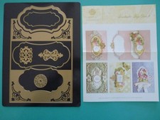 Anna Griffin FANTASTIC FLIP DIES 2 Cut/ Emboss Die Set AG1075 w/Magnetic Sheet