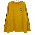 Born X Raised Nike Yellow Black Graphic Long Sleeve Tee | Men’s L