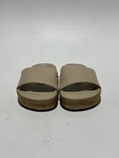 JAMES SMITH CONCA ESPADRILLE CREAM CANVAS Size: 5