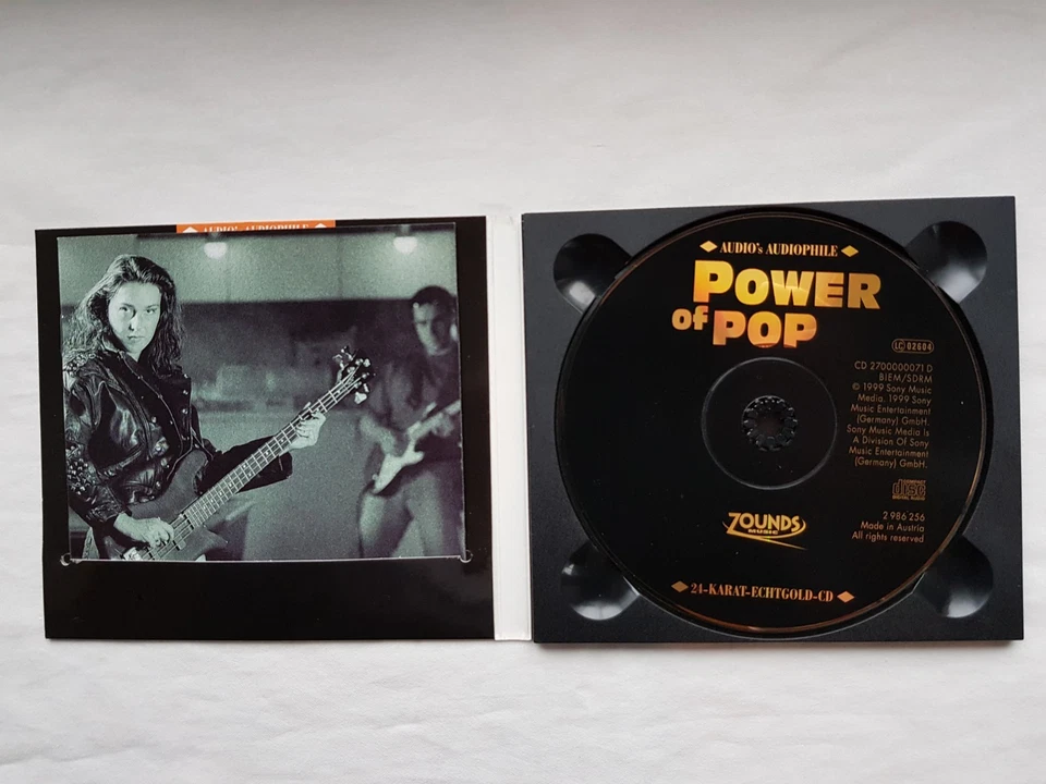 Power of Pop, 24 Karat Gold-CD von 1999, AUDIOs Audiophile, Zounds Music - Bild 2 von 4