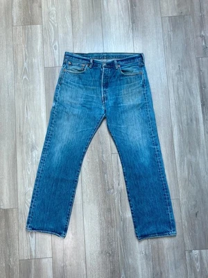 Levi's 501 jean bleu W35 L30 #LS-03 - Photo 1/4