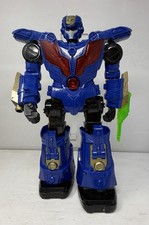 Adventure Force Asteroidbot Walking Robot Toy Lights Sounds 13" Not Tested