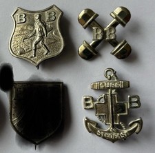 Old Vintage Boys Brigade Proficiency Badges, Sold Separately.